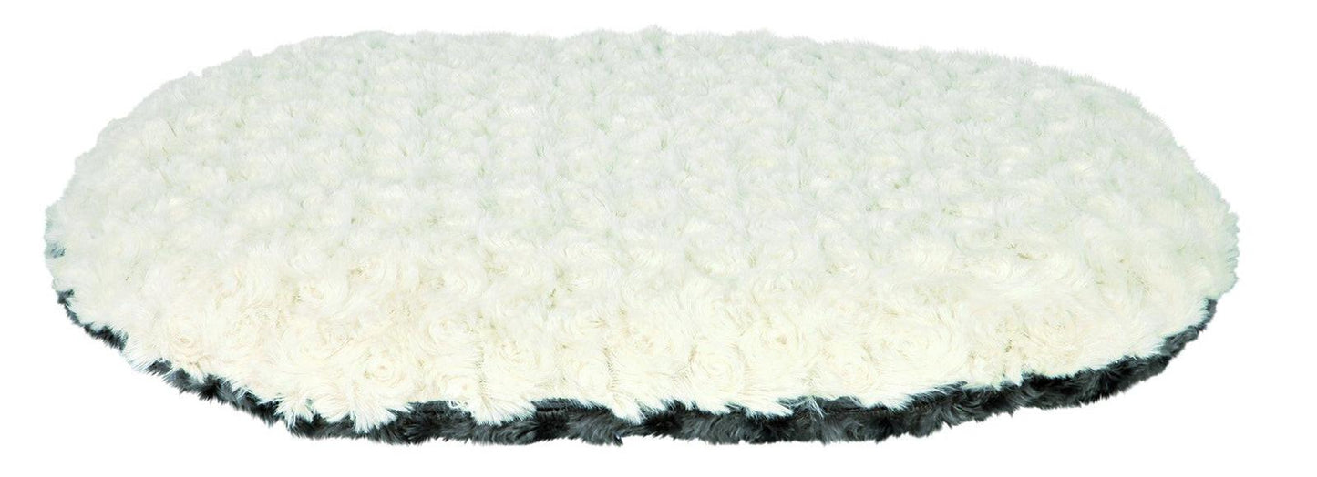 Trixie Kaline cushion, 70 x 47 cm, grey/cream.