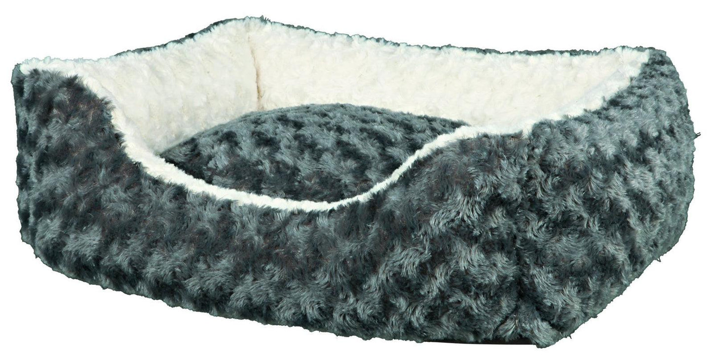 Trixie Kaline bed, 80 x 65 cm, grey/cream.
