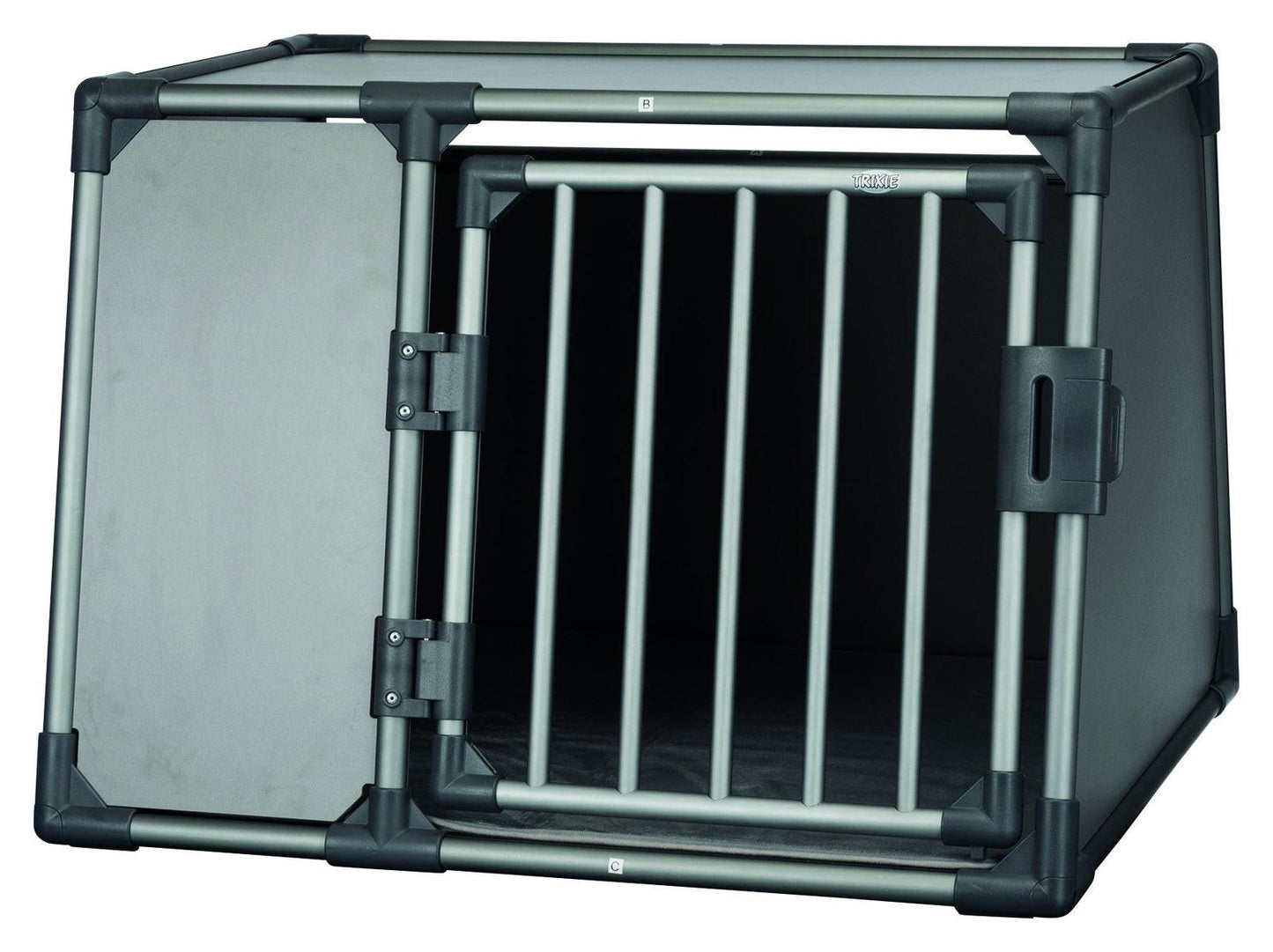 Trixie Transport box, aluminium, L: 92 x 64 x 78 cm, graphite.