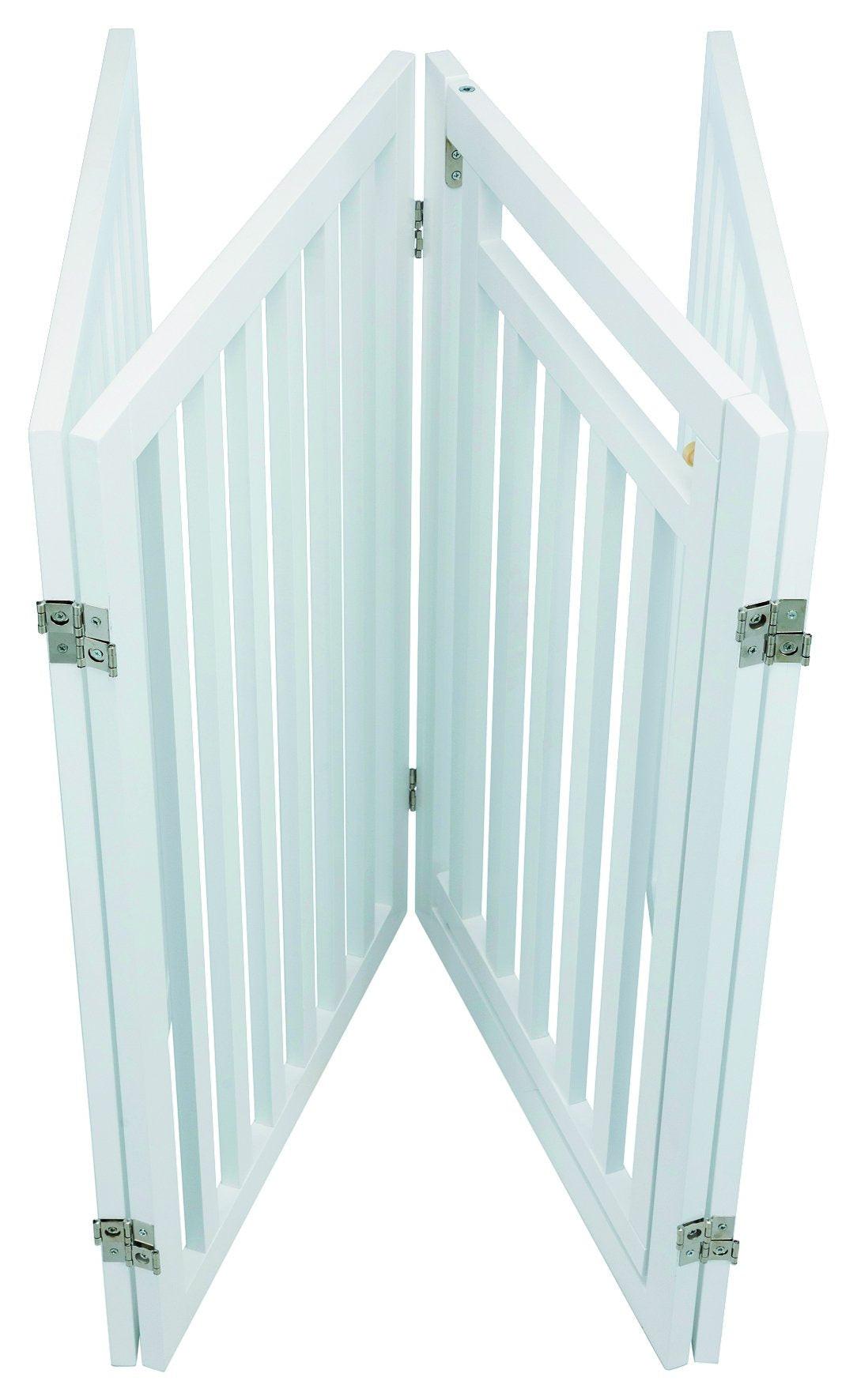 Trixie Barrier, with door, 60-160 x 81 cm, white.