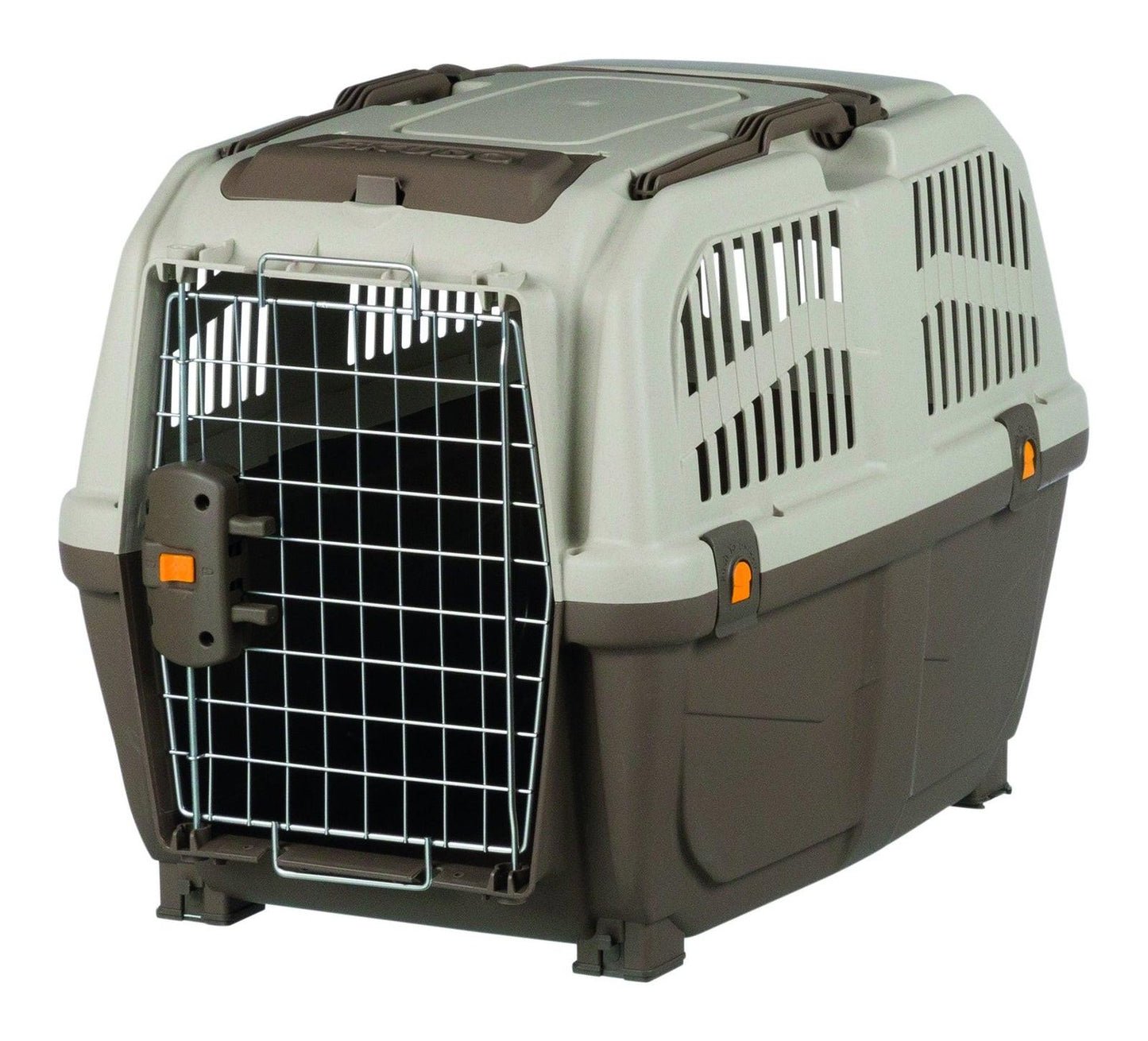Trixie Skudo 4 transport box, S-M: 48 x 51 x 68 cm, taupe/sand.