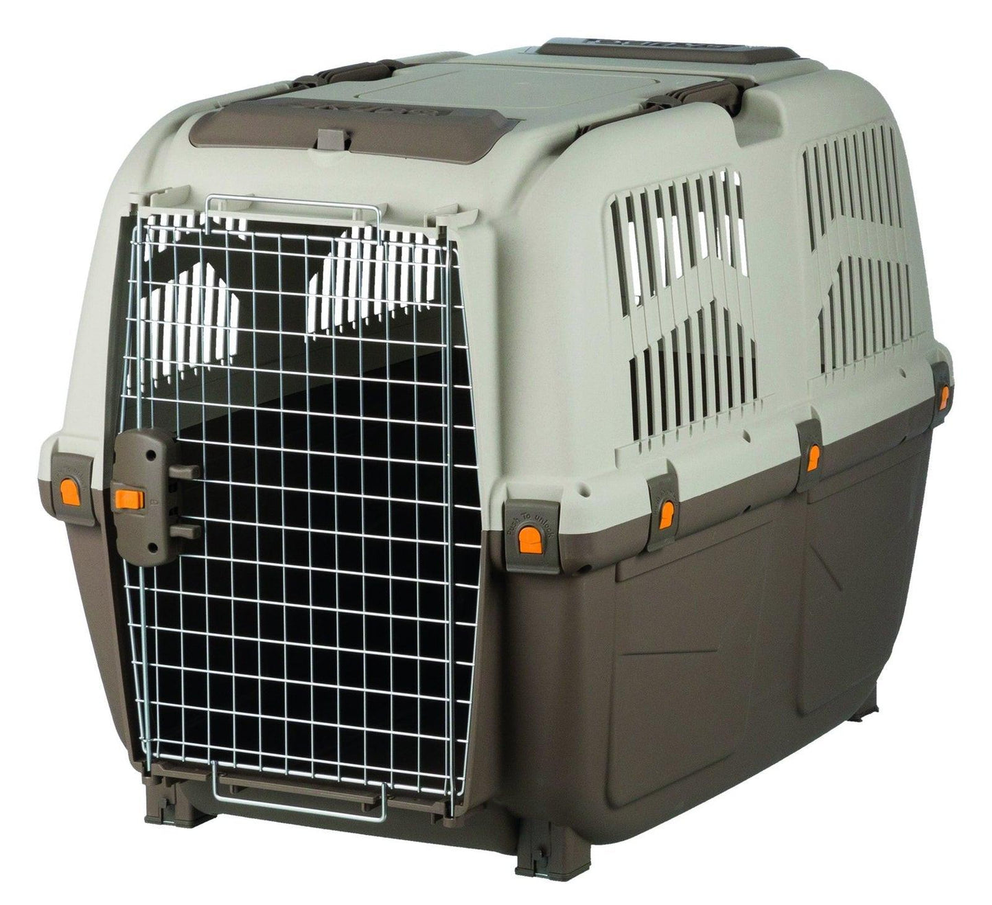 Trixie Skudo 6 transport box, M-L: 63 x 70 x 92 cm, taupe/sand.