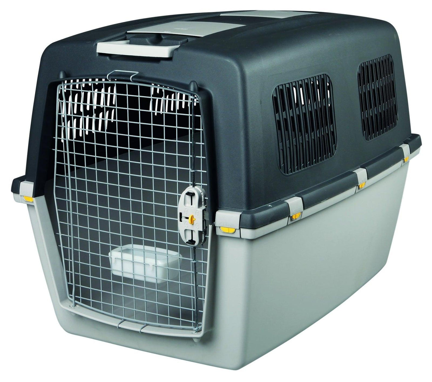 Trixie Gulliver 7 transport box, L: 73 x 75 x 104 cm, light grey/dark grey.