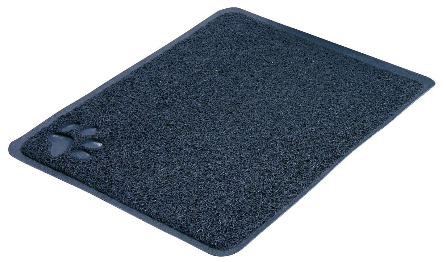 Trixie Cat litter tray mat, PVC, 37 x 45 cm, anthracite.