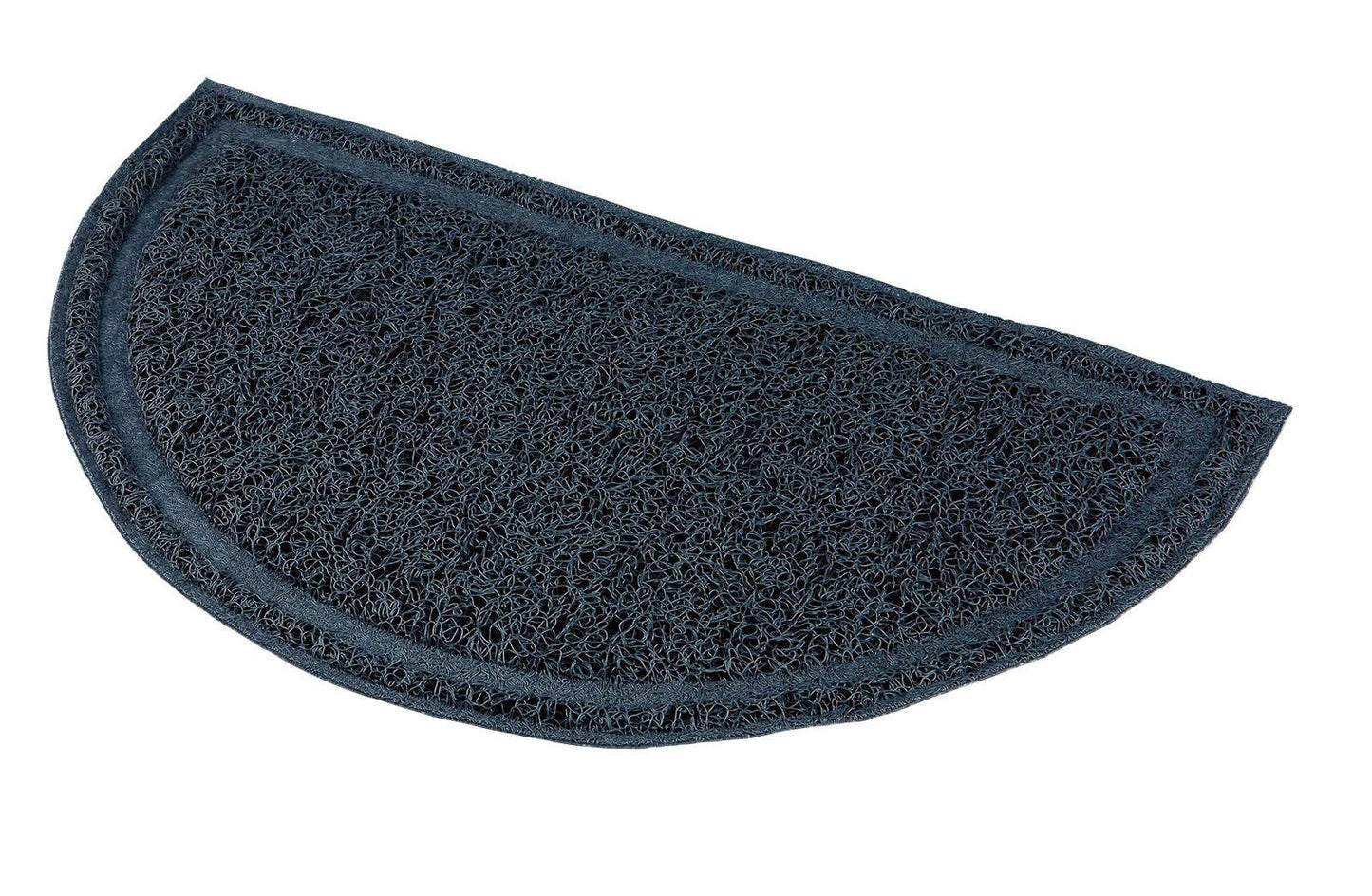 Trixie Cat litter tray mat, semi-circular, PVC, 41 x 25 cm, anthracite.