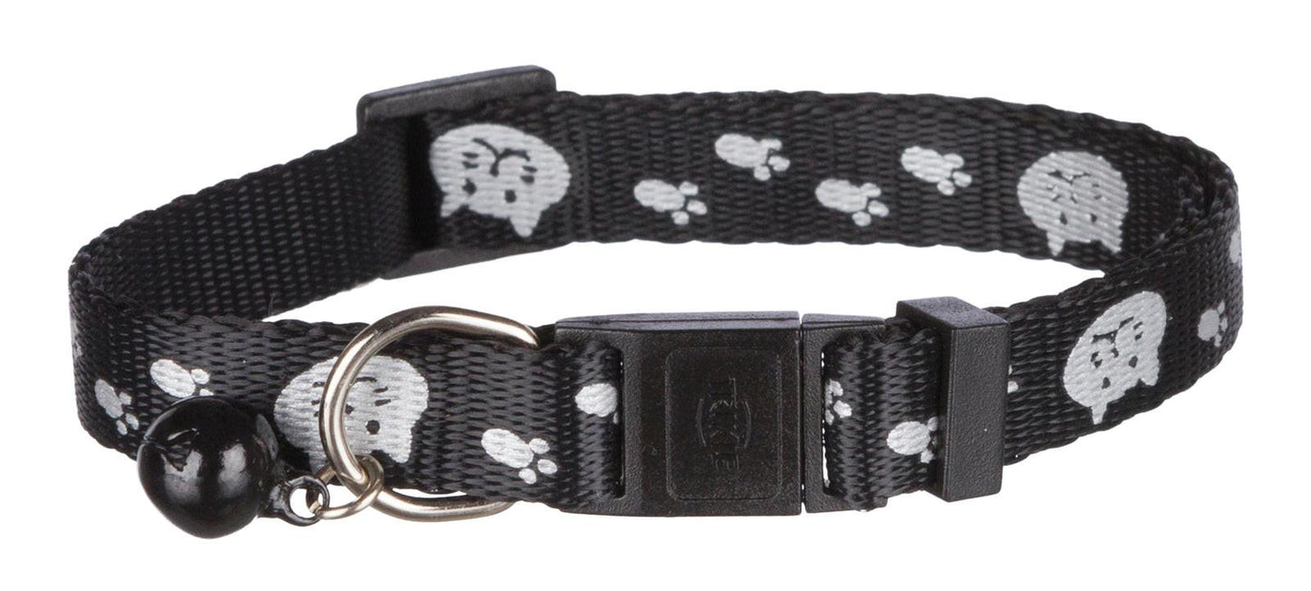 Trixie Cat collar, reflective, nylon.