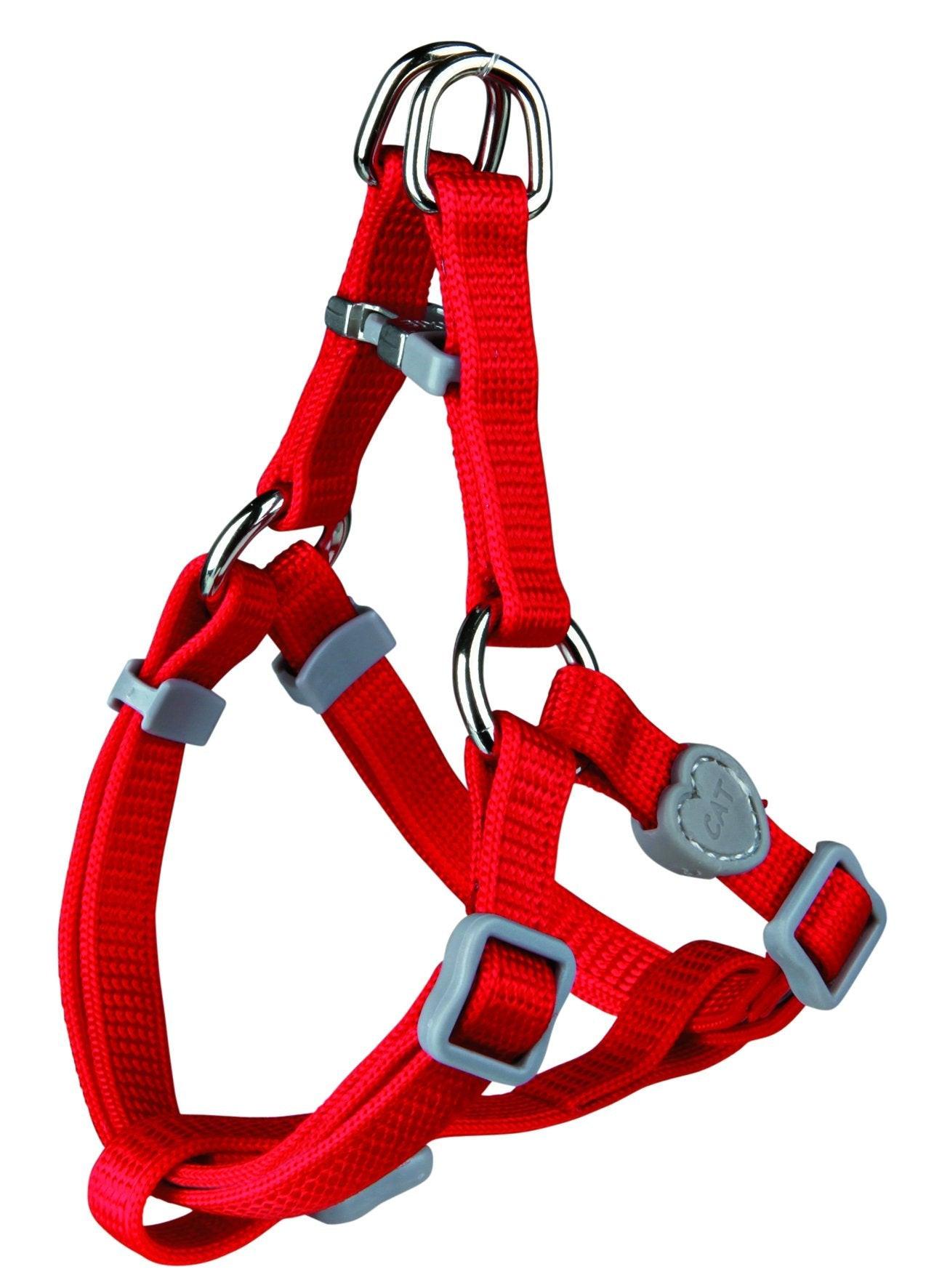 Trixie Cat harness with leash, nylon, 26-37 cm/10 mm, 1.20 m.