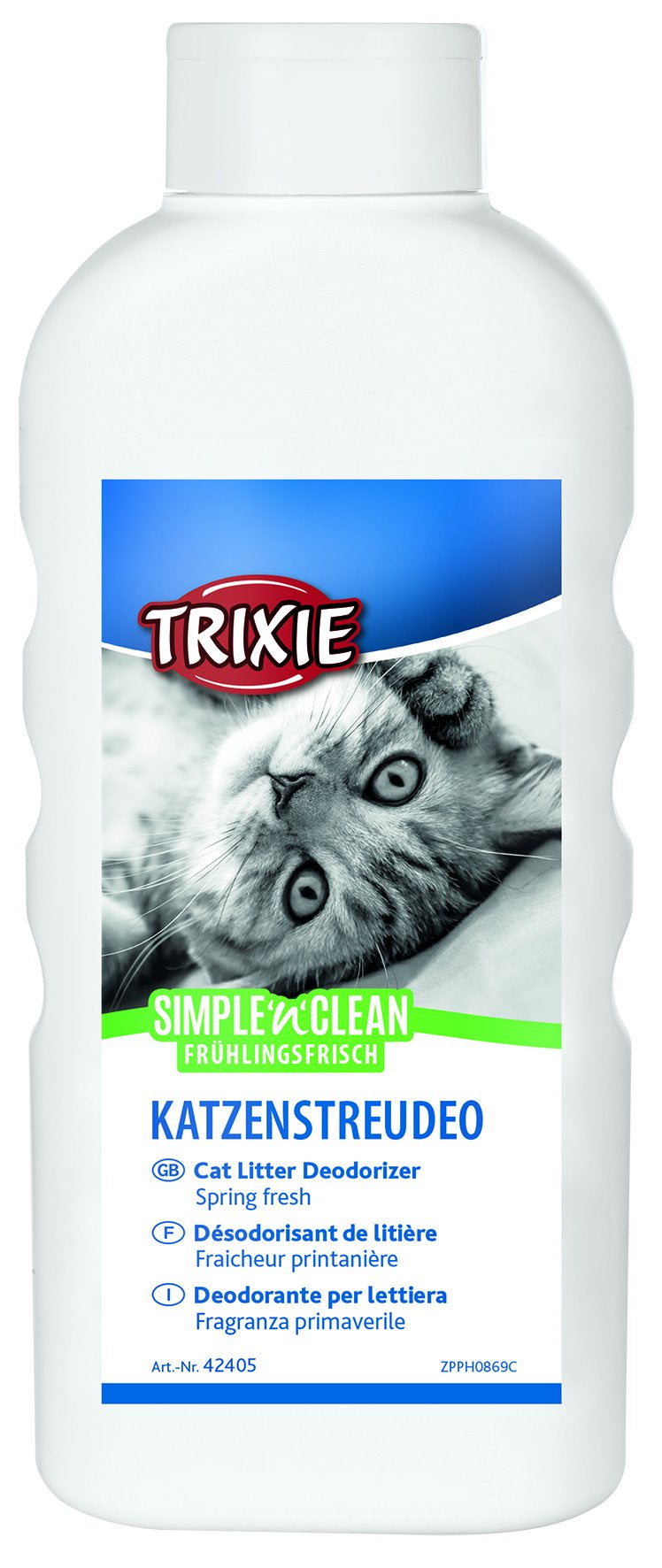 Trixie Simple'n'Clean cat litter deodorizer, spring fresh, 750 g