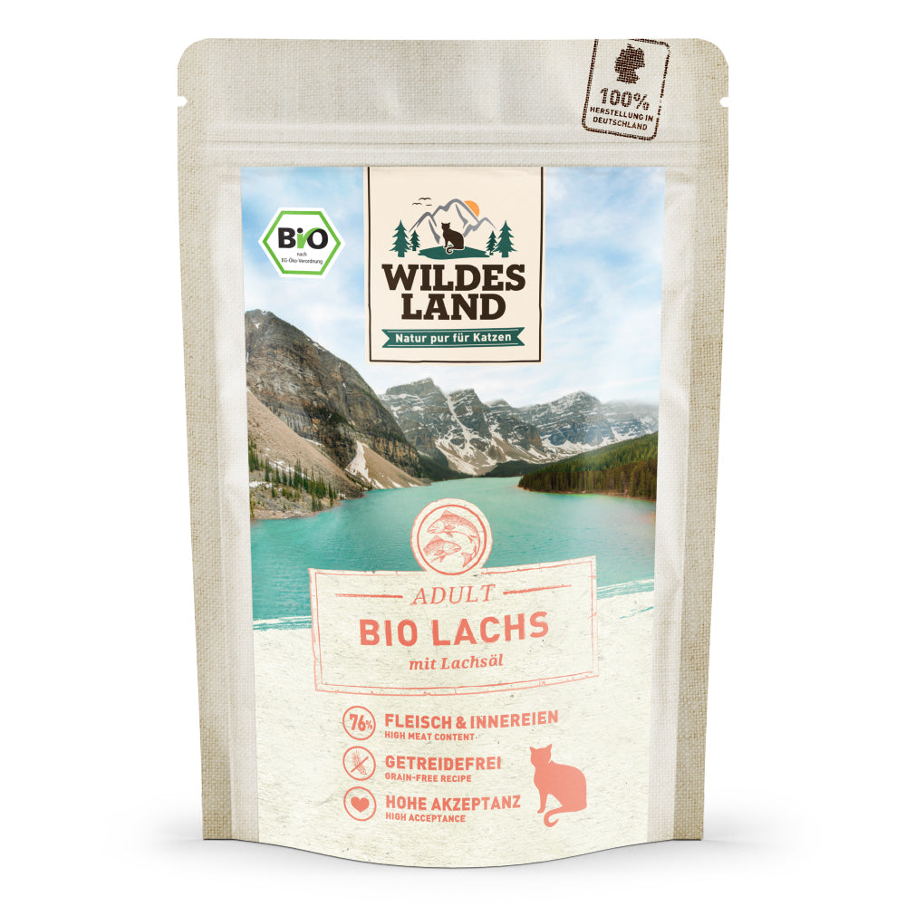 Wildes Land Bio Pur Salmon Pouches
