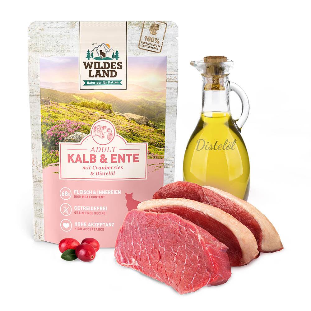 Wildes Land Classic Adult Veal and Duck Pouches.