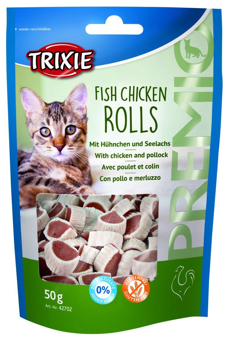 Trixie PREMIO Rolls, chicken/pollock, 50 g.