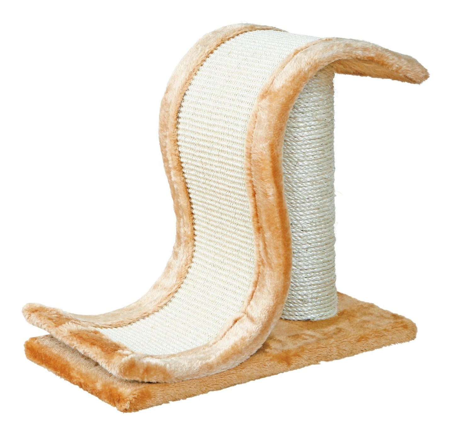 Trixie Inca scratching wave, 39 cm, light brown/natural.