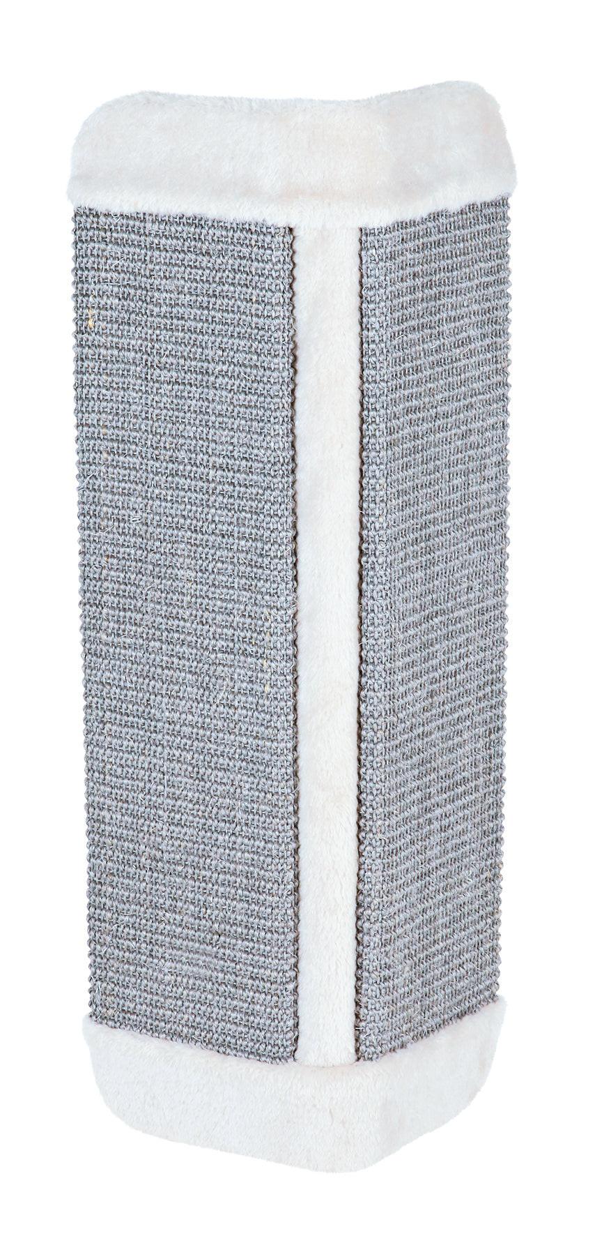 Trixie Scratching board for corners, 32 x 60 cm, grey/light grey.