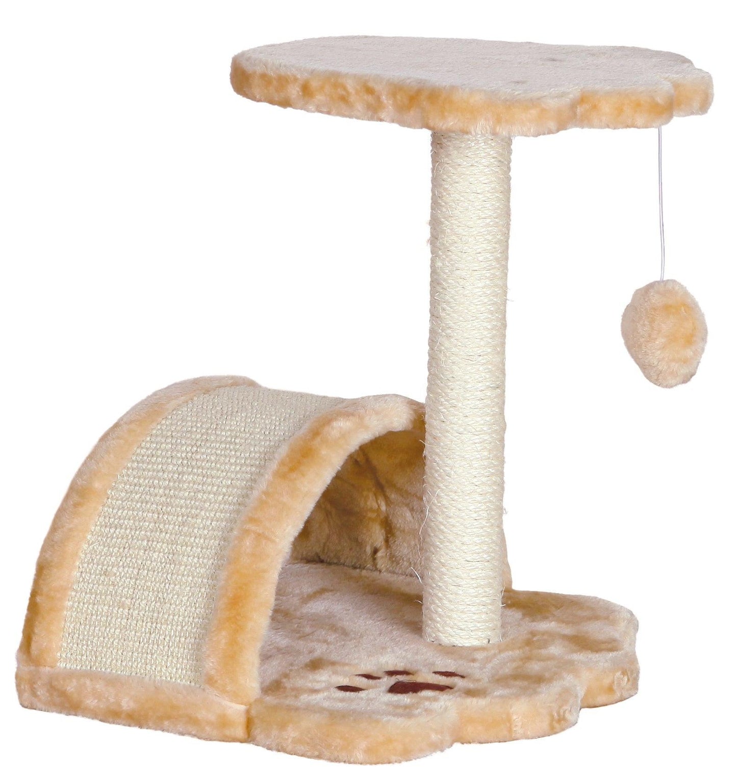 Trixie Junior Vitoria scratching post, 43 cm, beige/natural.