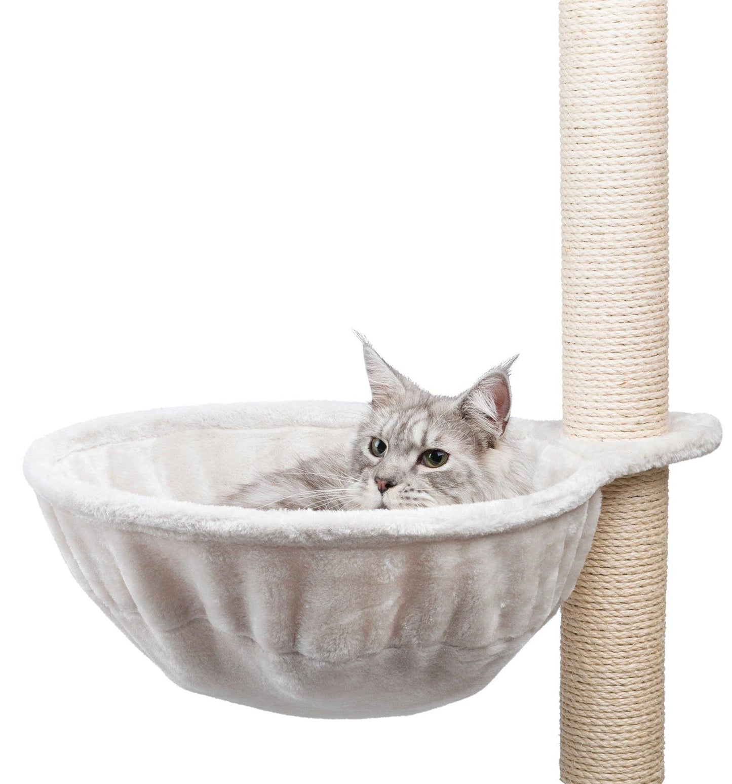 Trixie Cuddly Bag XL for scratching post, diam. 45 cm, light-grey.