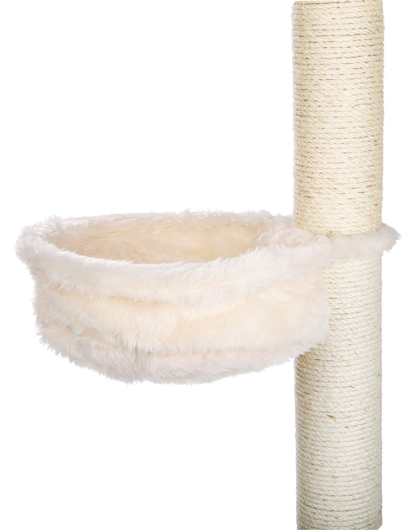 Trixie Cuddly bag for scratching post, metal frame, diam. 38 cm, cream.
