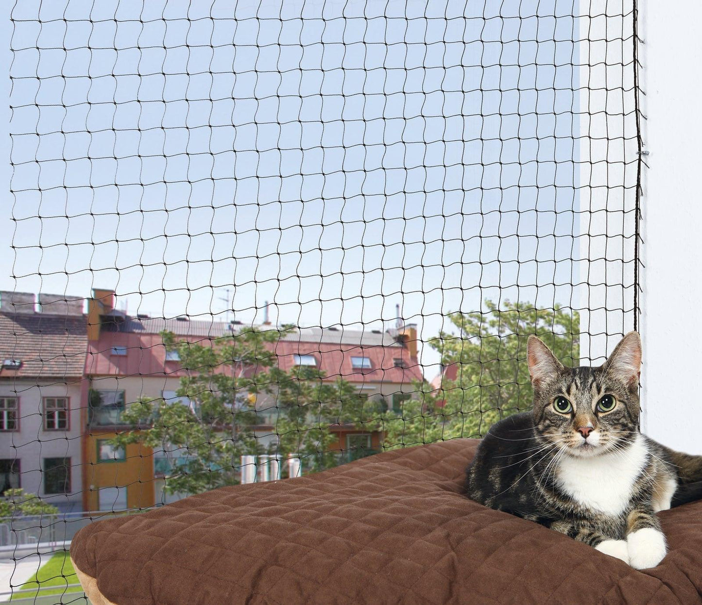 Trixie Protective net, 4 x 3 m, black.