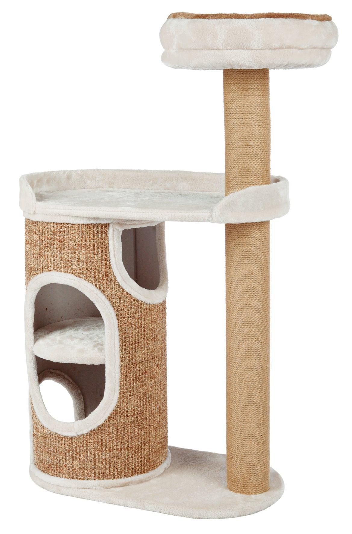 Trixie Falco scratching post, 117 cm, light grey/brown.