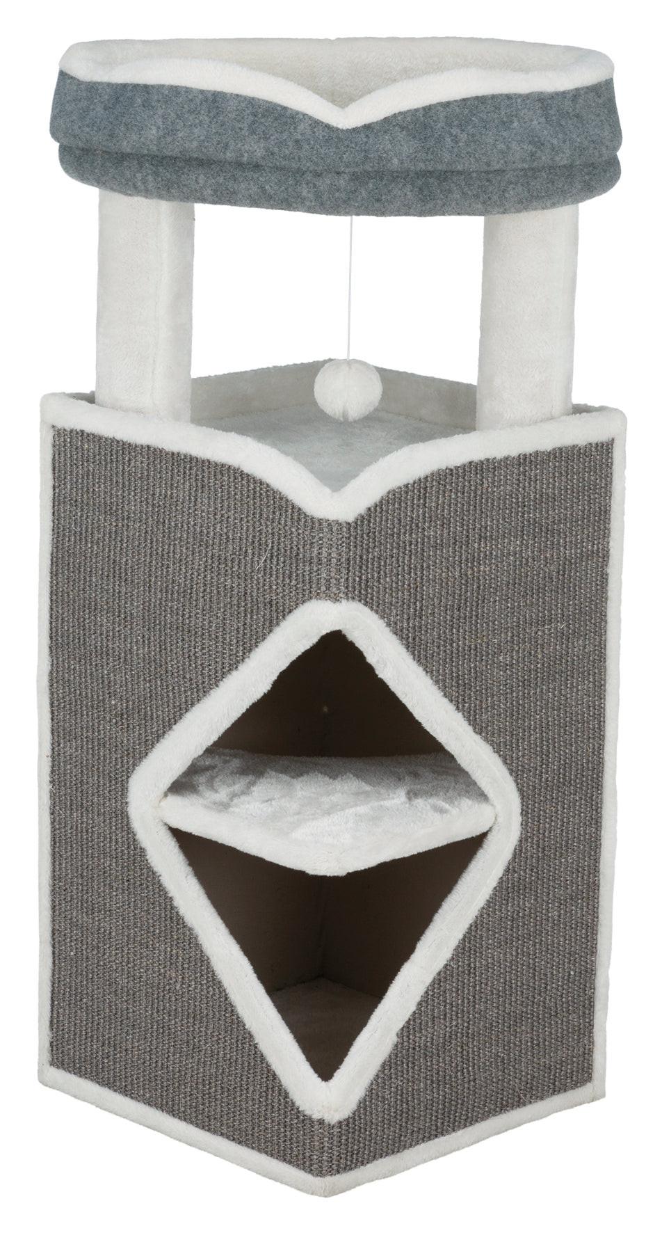 Trixie Arma Cat Tower, 98 cm, grey/blue/grey.