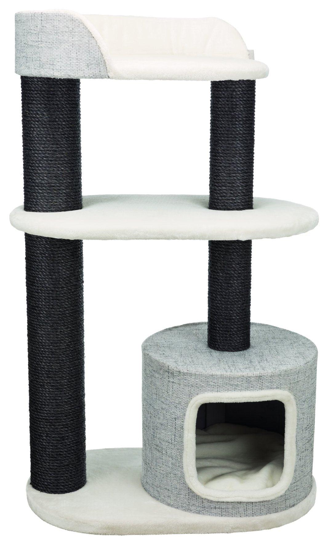 Trixie Cara scratching post XXL, 128 cm, white/grey.