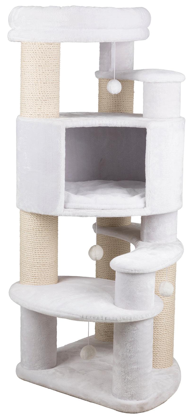 Trixie Zita scratching post XXL, 147 cm, white.