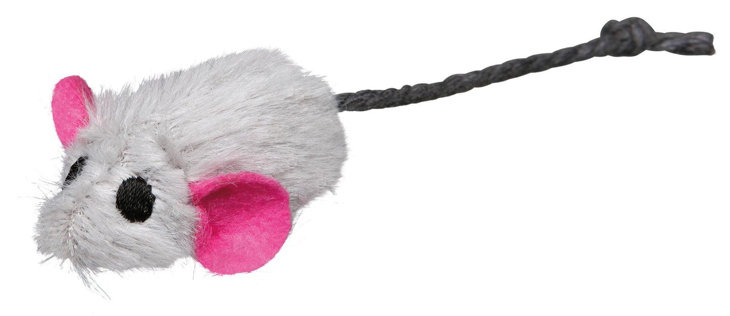 Trixie Plush mice, with solid catnip core, 5 cm, 6 pcs..