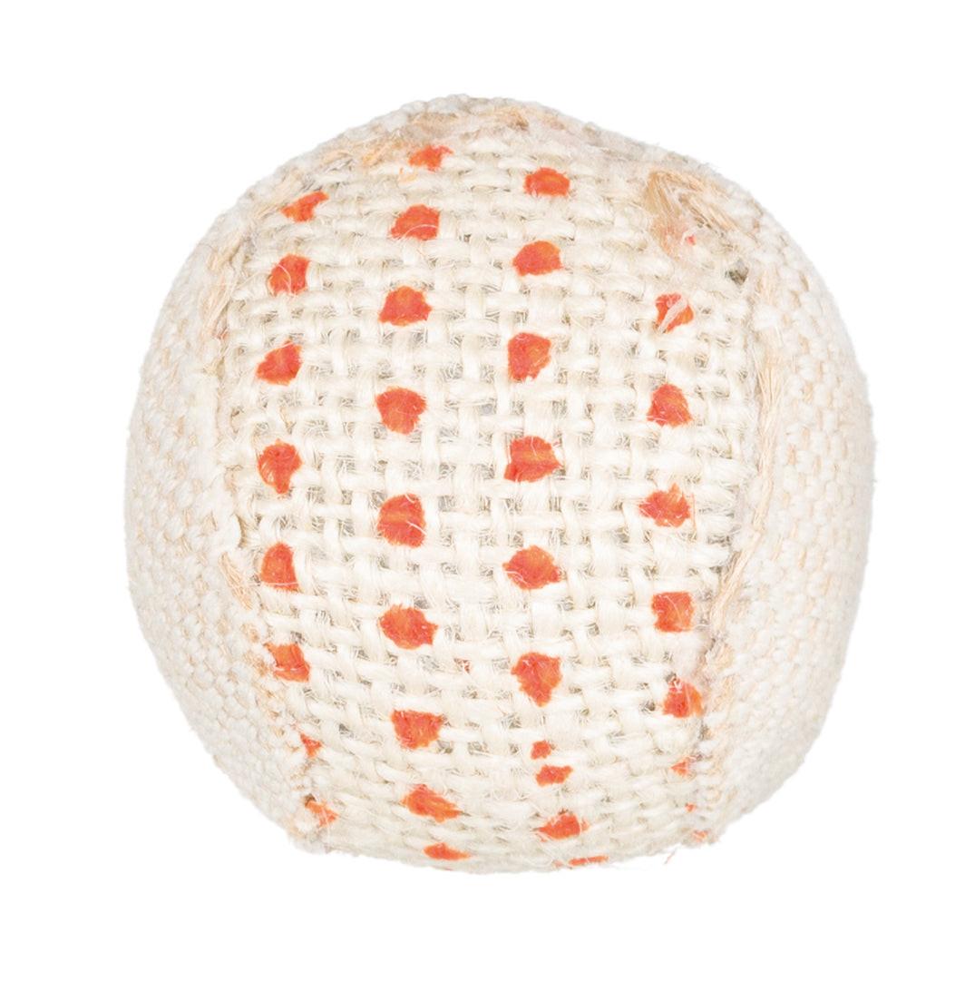 Trixie Rattle balls with jute, plastic, diam. 5 cm, 3 pcs..