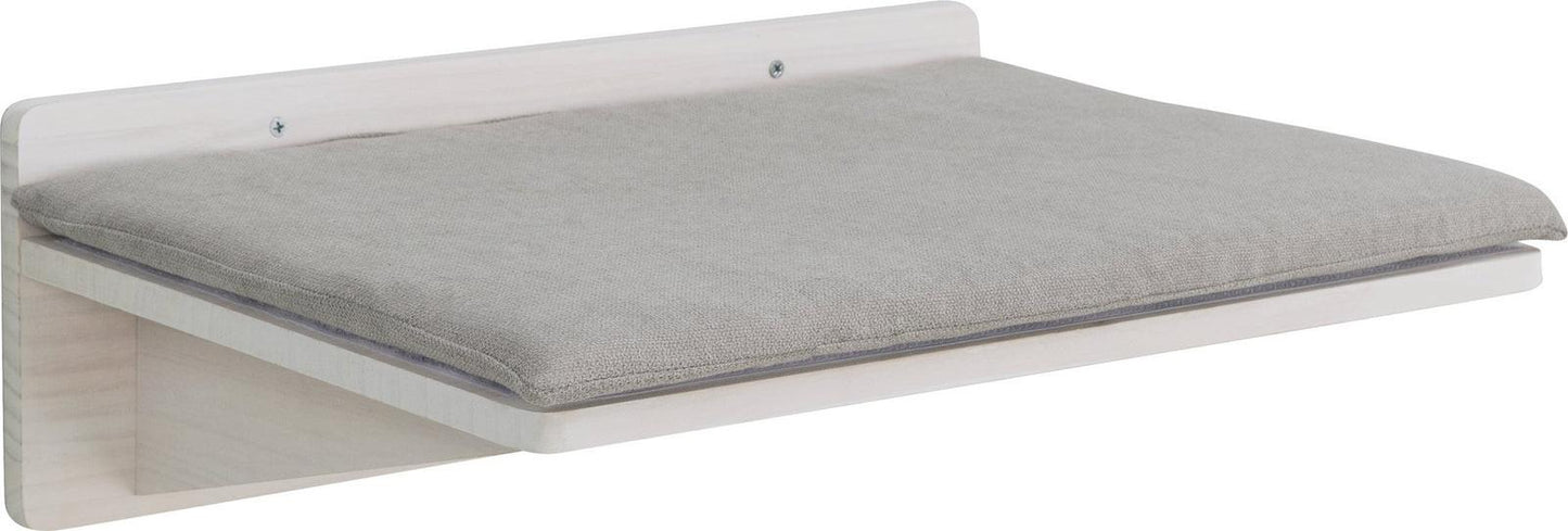 Trixie Platform with cushion climbing landscape, 50 x 17.5 x 36.5 cm, white.