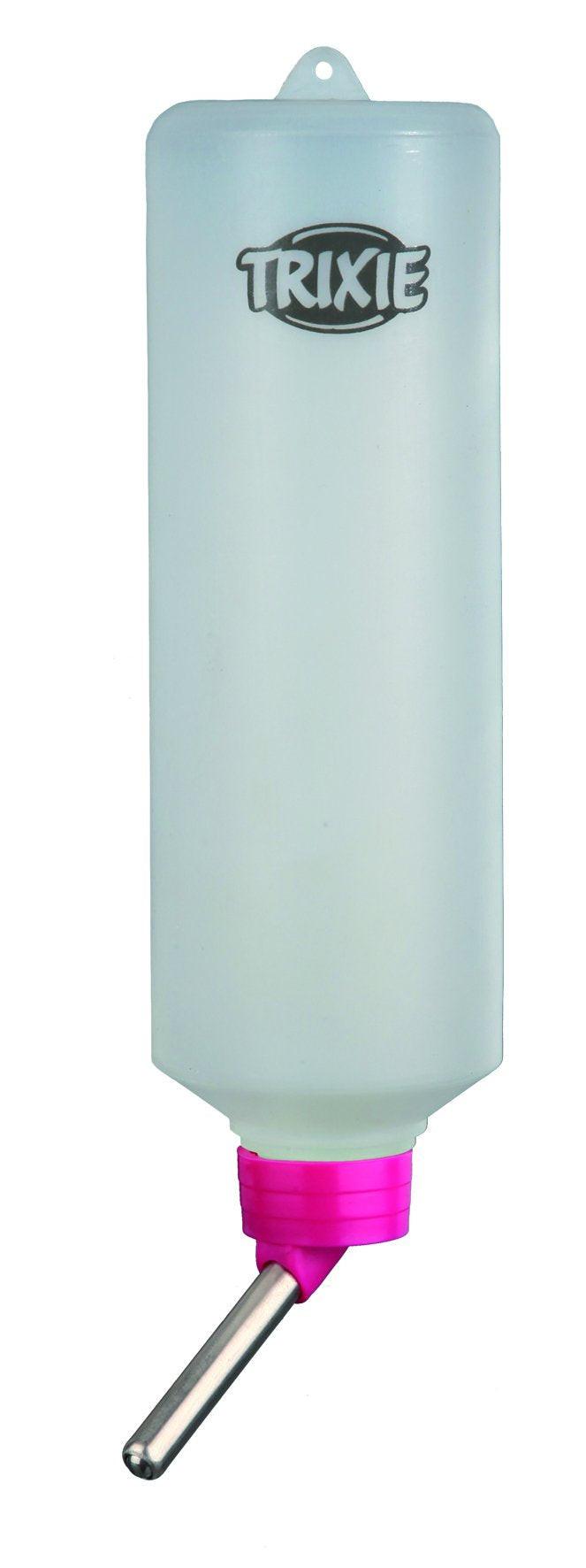 Trixie 12 water bottles with wire holder, 450 ml.