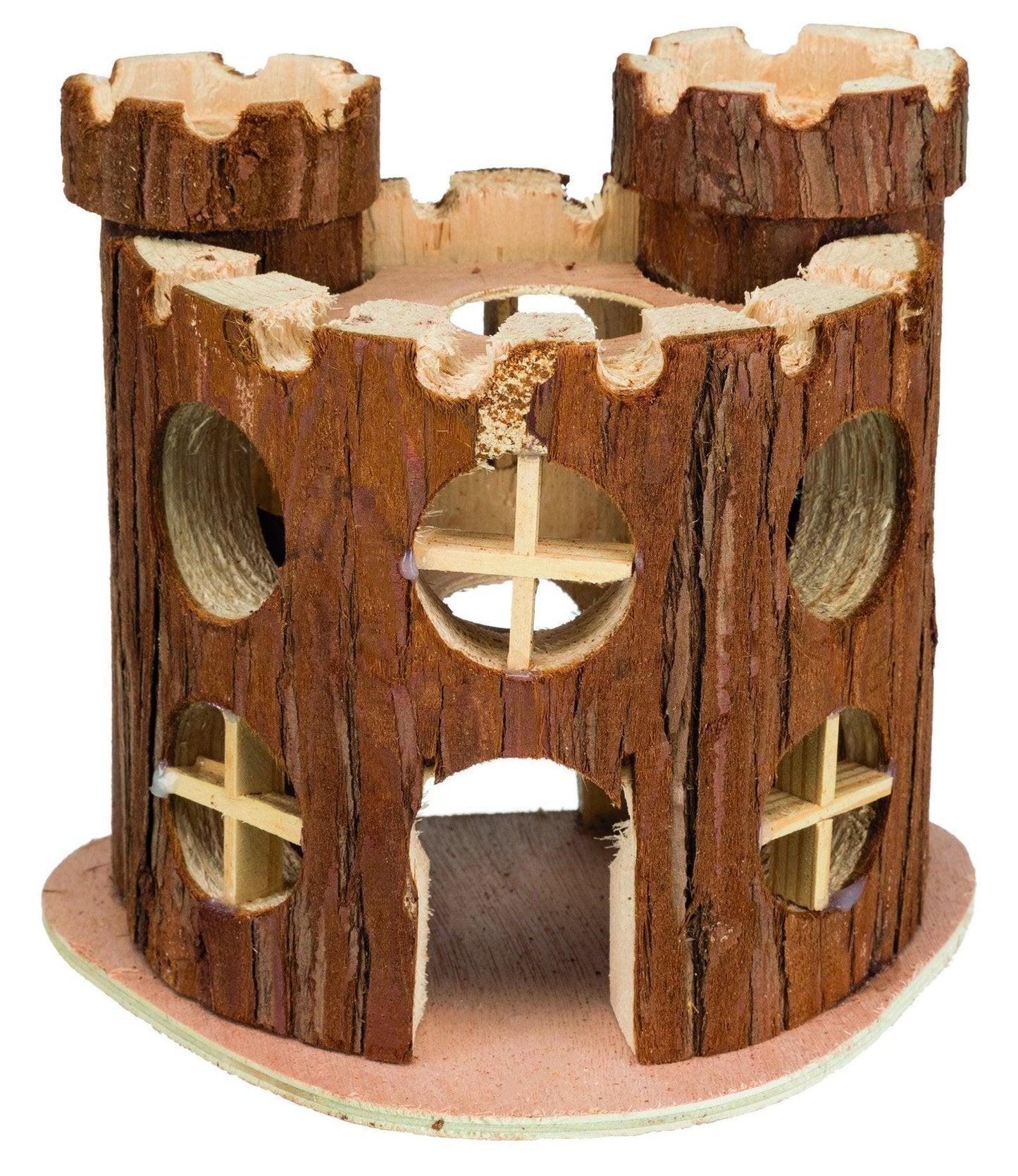 Trixie Natural Living Matti playing castle, 17 x 15 x 12 cm.