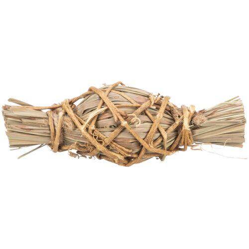 Trixie Straw toy with rattan, x· 5 x13 cm.