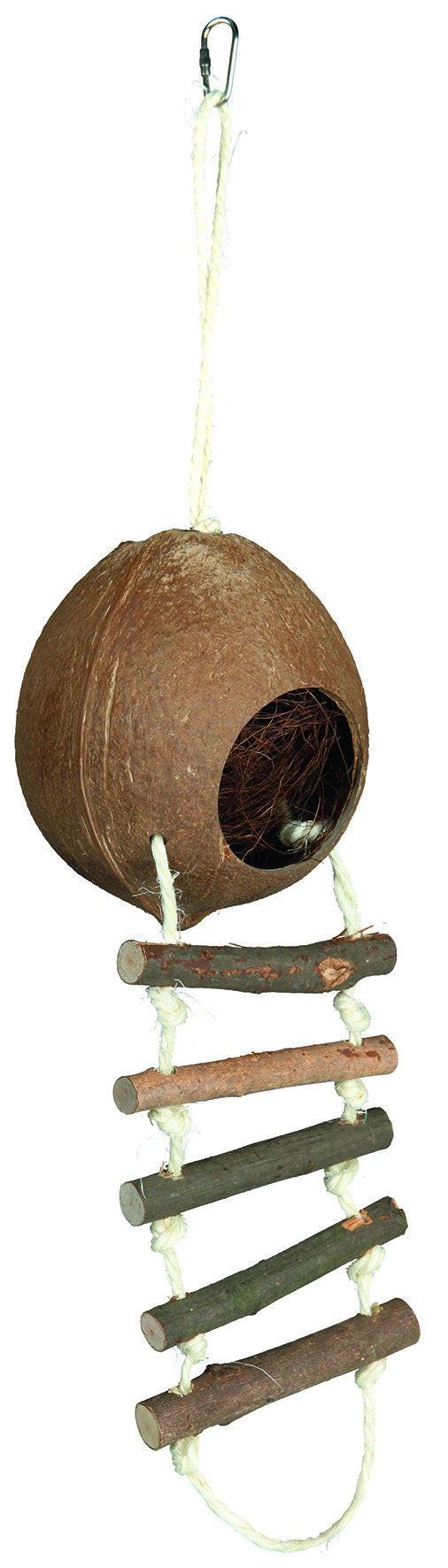 Trixie Coconut house for hamsters, single, diam. 13 x 56 cm.