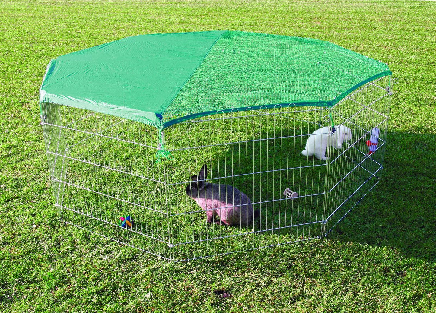 Trixie natura outdoor run with safety net, diam. 210 x 75 cm.