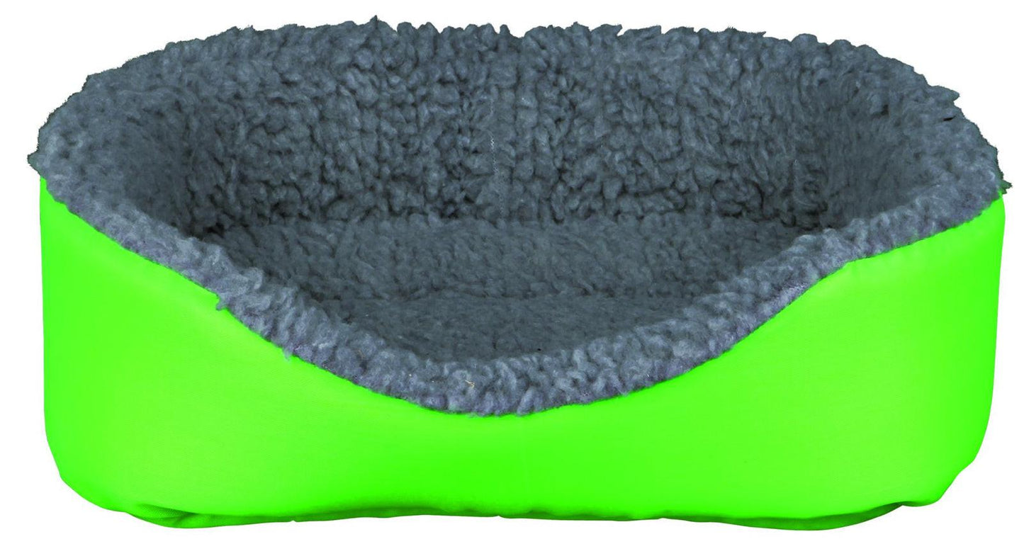 Trixie Cuddly bed for small animals, 35 x 28 cm, grey/green.