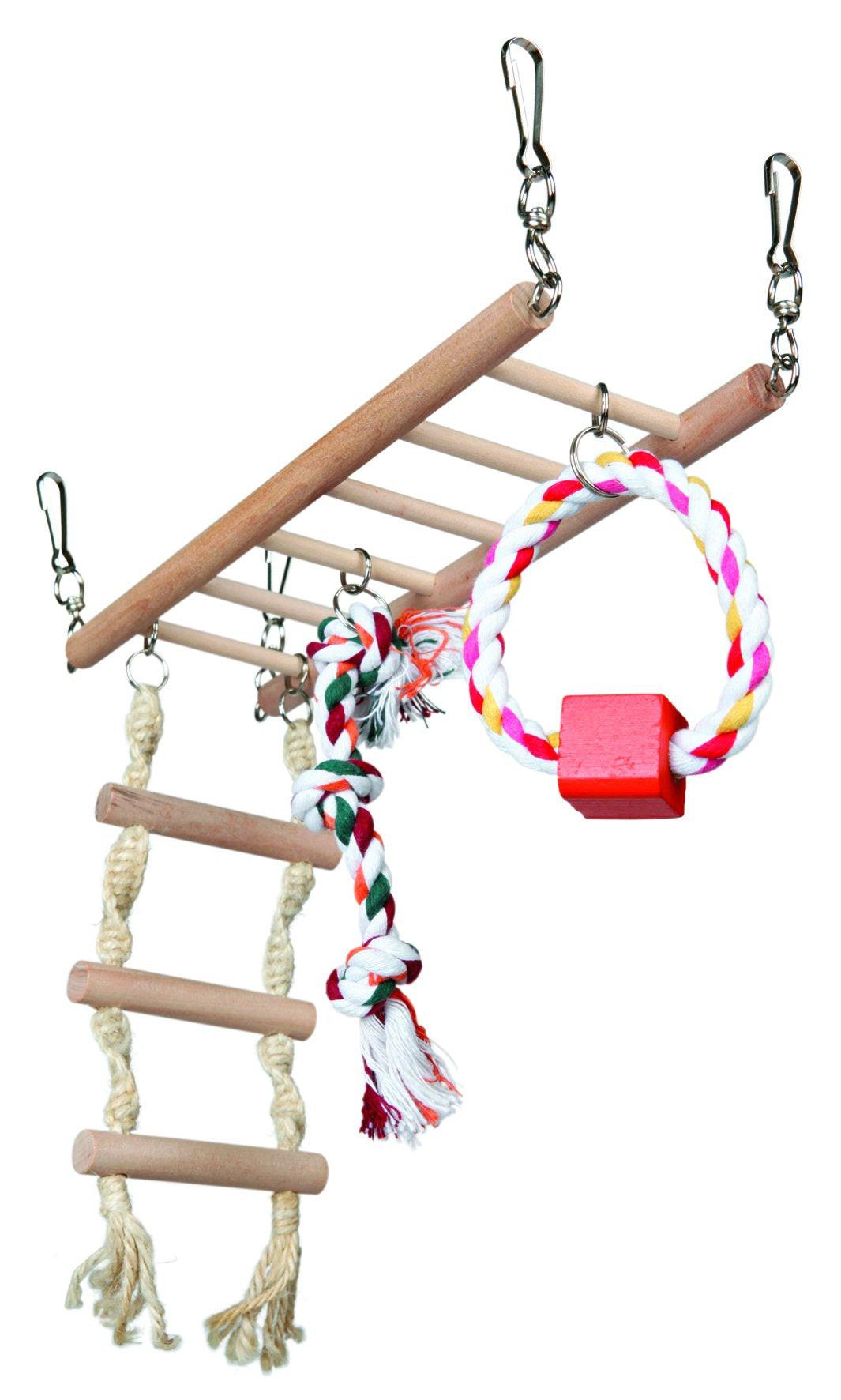 Trixie Suspension bridge, 29 x 25 x 9 cm.