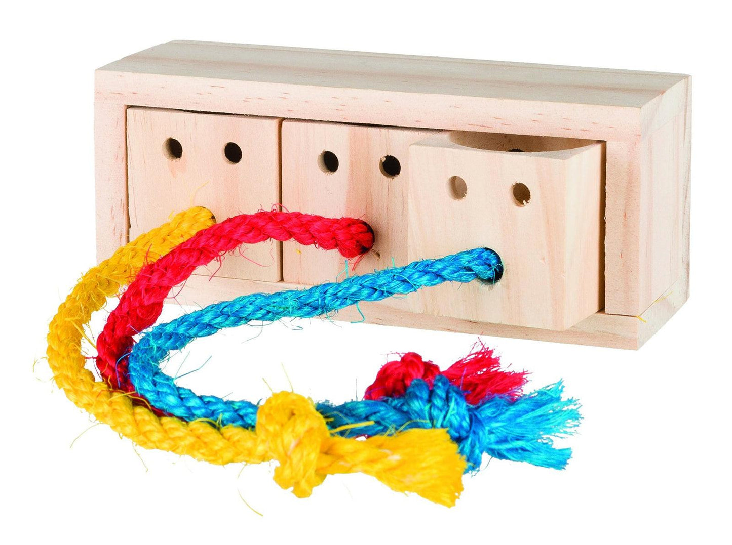 Trixie Wooden snack cube, 16 x 6 x 7 cm.