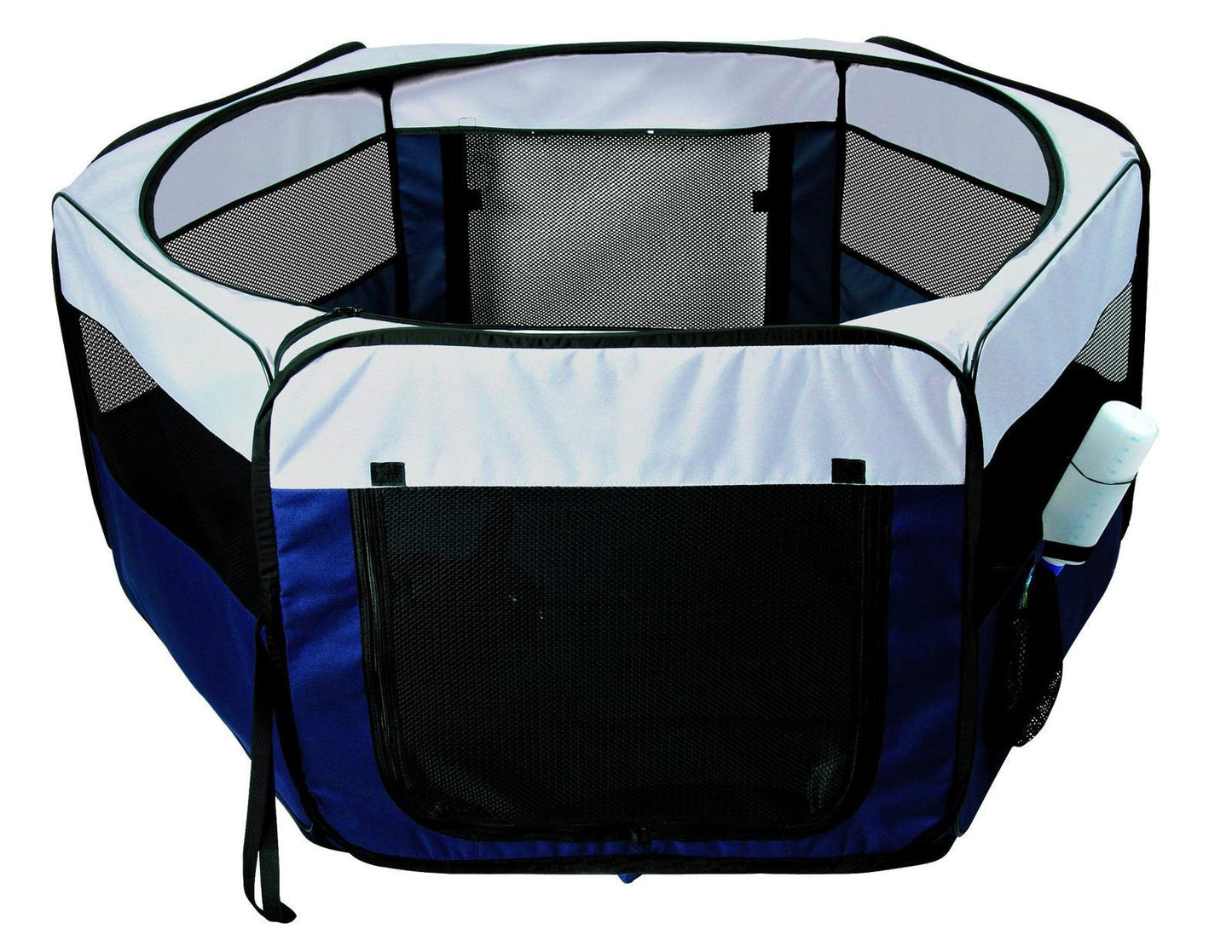 Trixie Outdoor run for rabbits/puppies, diam. 130 x 55 cm, blue/grey.