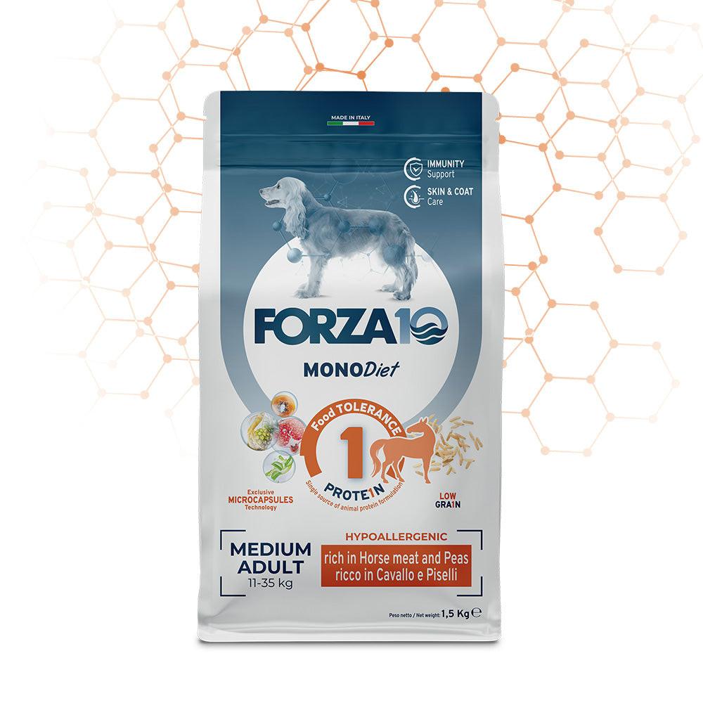 Forza 10 Medium Adult - Horse meat and Peas.