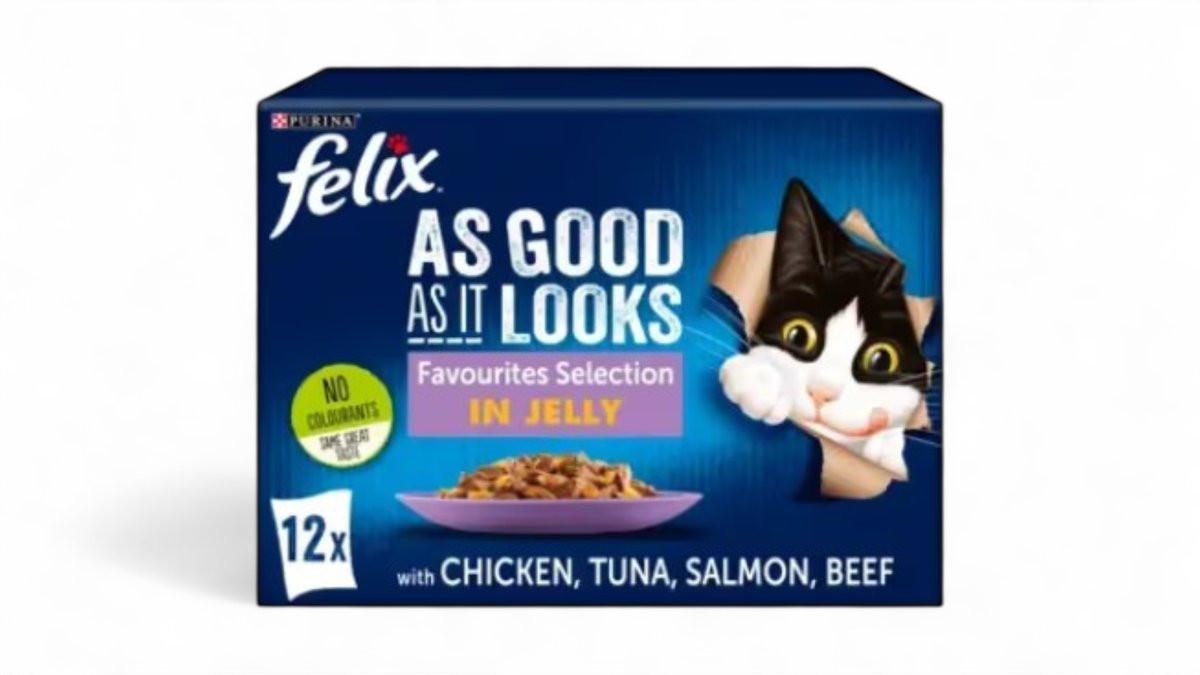 FELIX As Good As It Looks Favourites Selection in Jelly – 12 Pack.