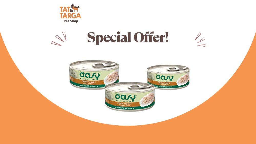 Oasy Cat Natural Chicken Fillet, 150g.