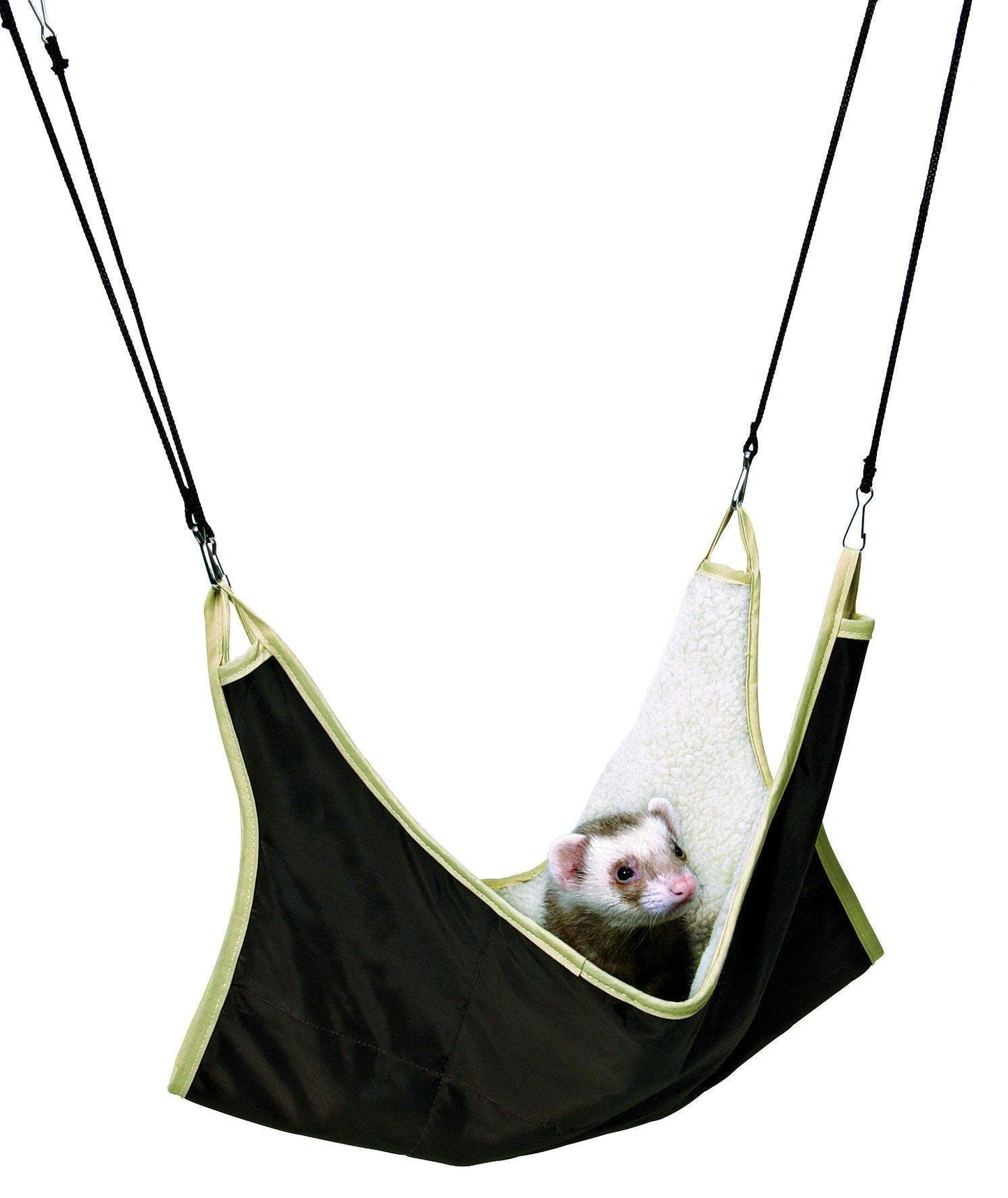 Trixie Hammock for ferrets, 45 x 45 cm, brown/beige.