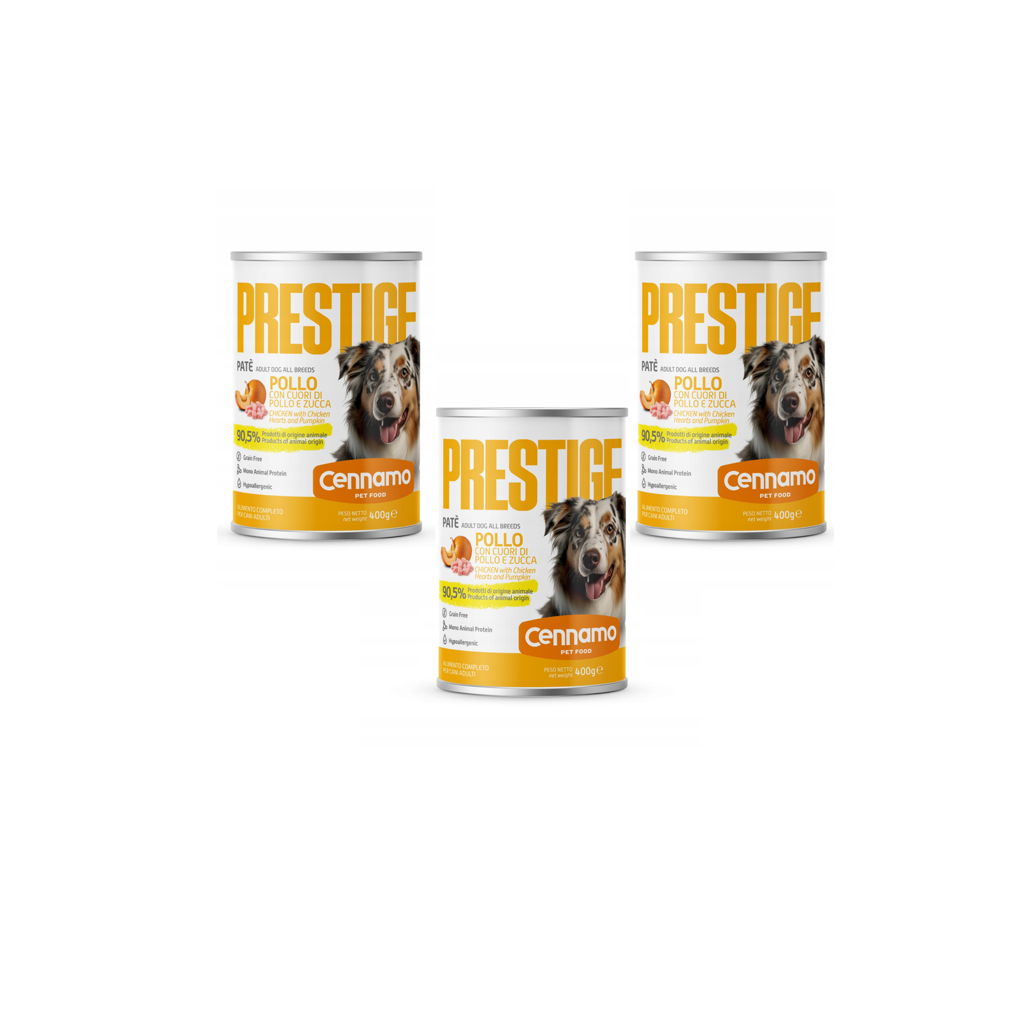 6+1!!! Prestige Mono Pate Chicken Adult All Breeds 400g