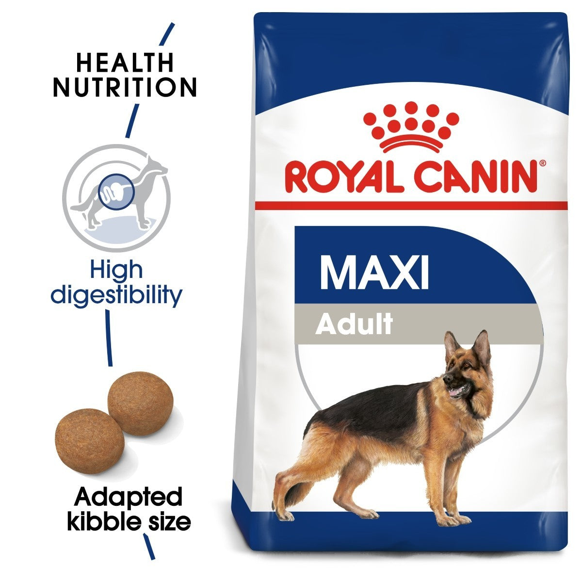 Royal Canin Maxi Adult Dry Dog Food – 44kg