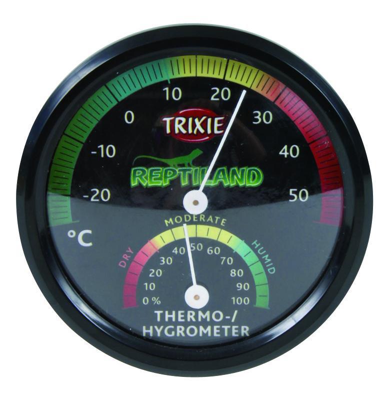 Trixie Thermo-/hygrometer, analogue, diam. 7.5 cm.
