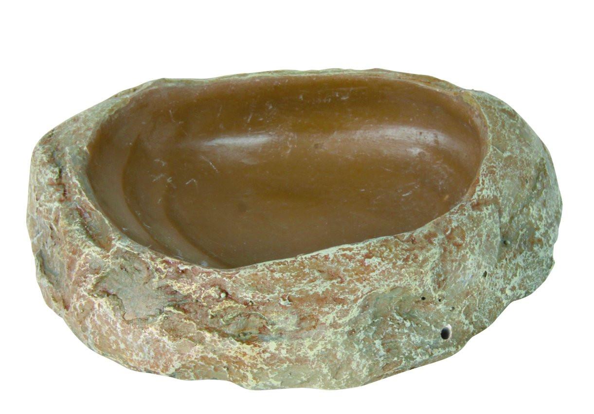 Trixie Reptile water and food bowl, 11 x 2.5 x 7 cm.