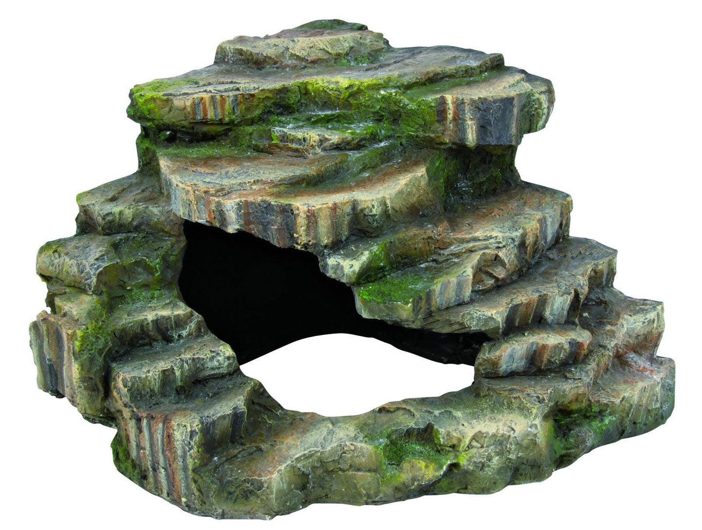 Trixie Corner rock with cave and platform, 26 x 20 x 26 cm.