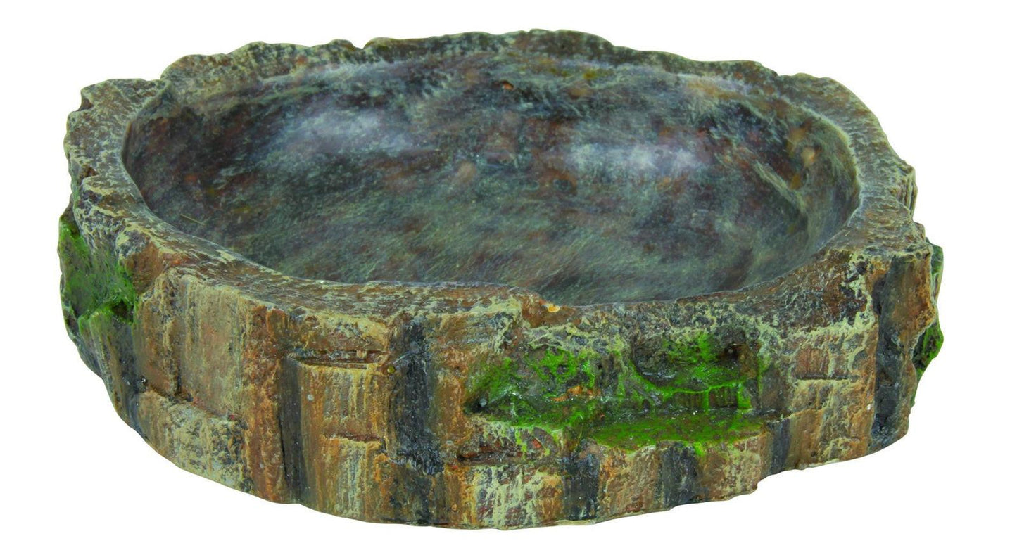 Trixie Reptile water and food bowl, 13 x 3.5 x 11 cm.