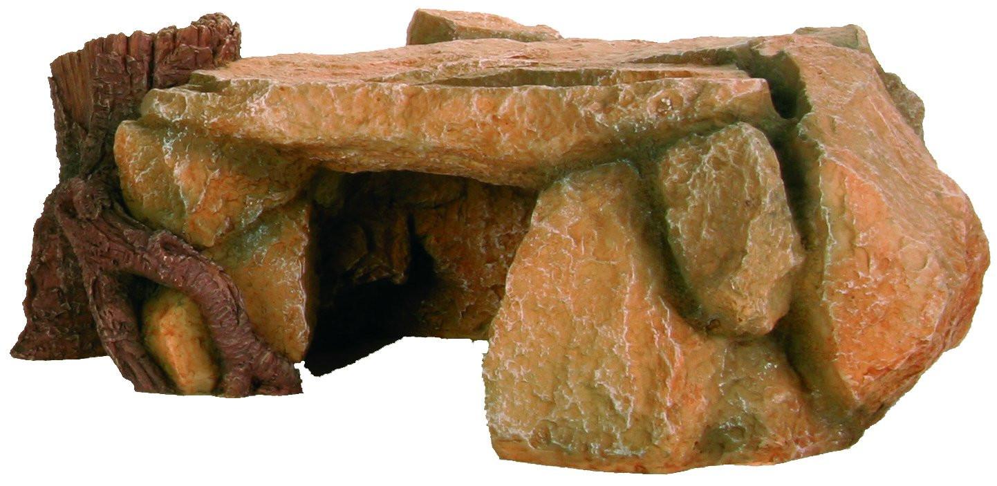 Trixie Rock plateau with tree stump, 25 cm.