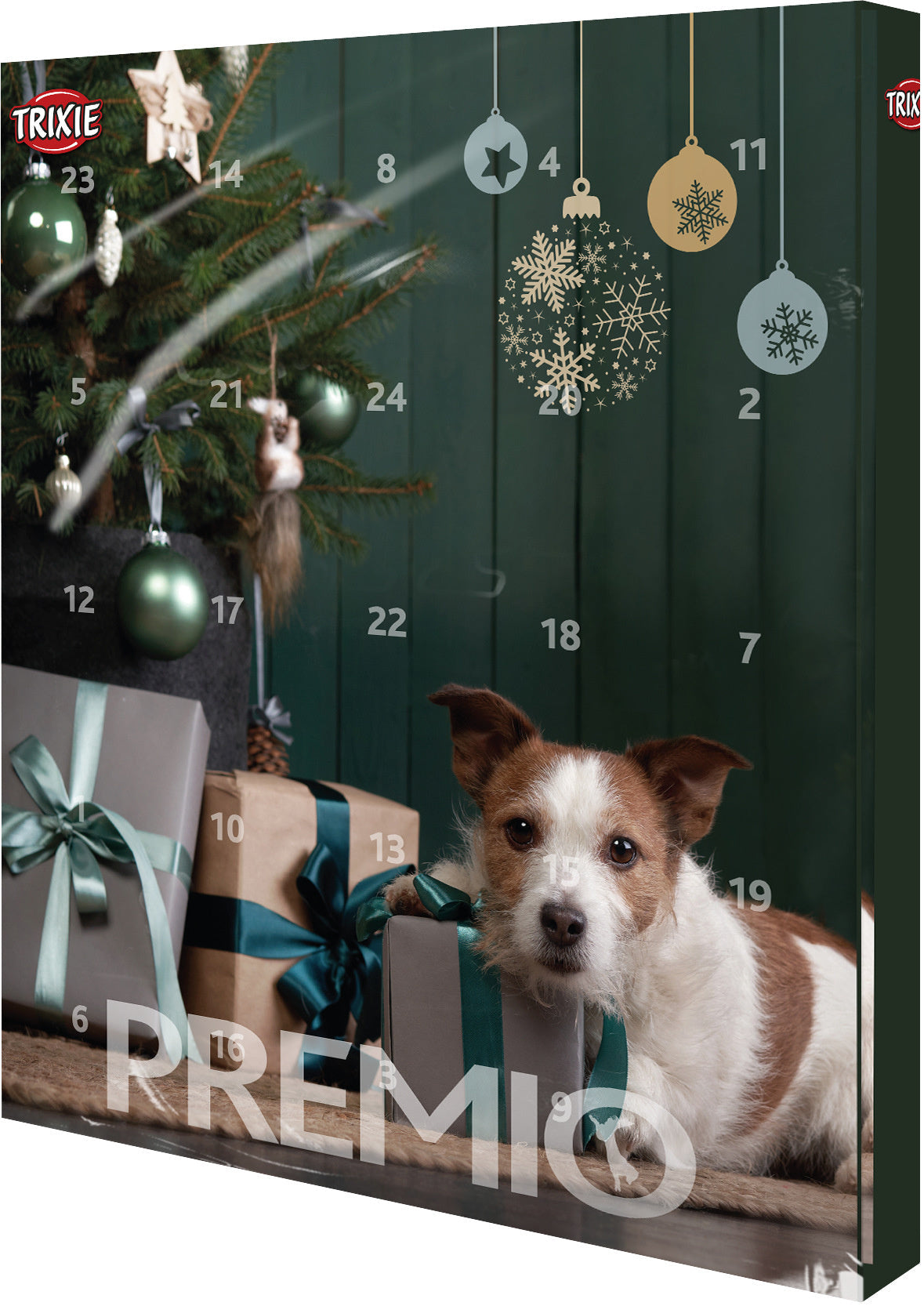 Trixie PREMIO advent calendar for dogs, 24.5 x 37 x 3.5 cm