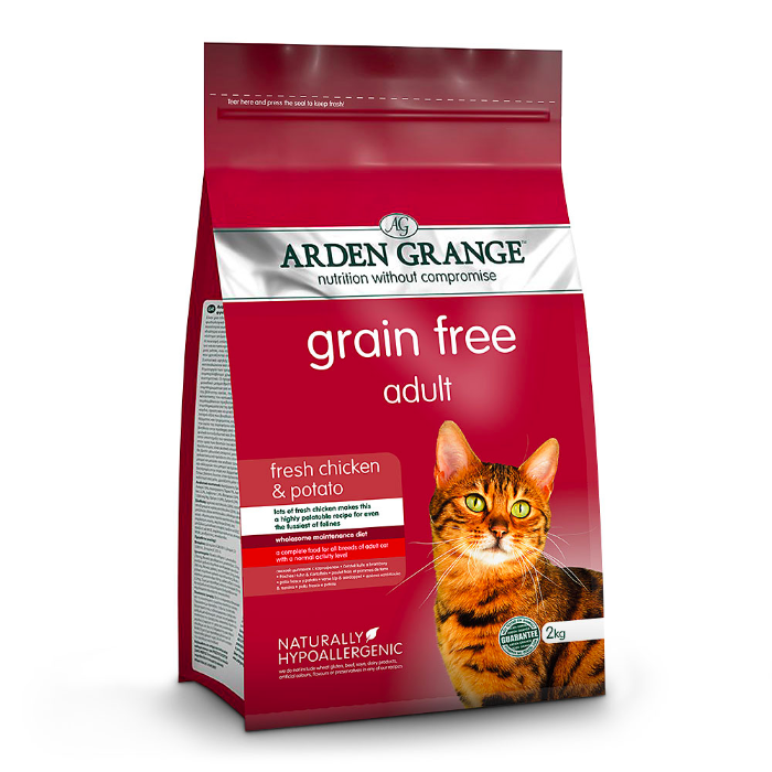 Arden Grange Adult Cat Grain Free With Fresh Chicken Potato